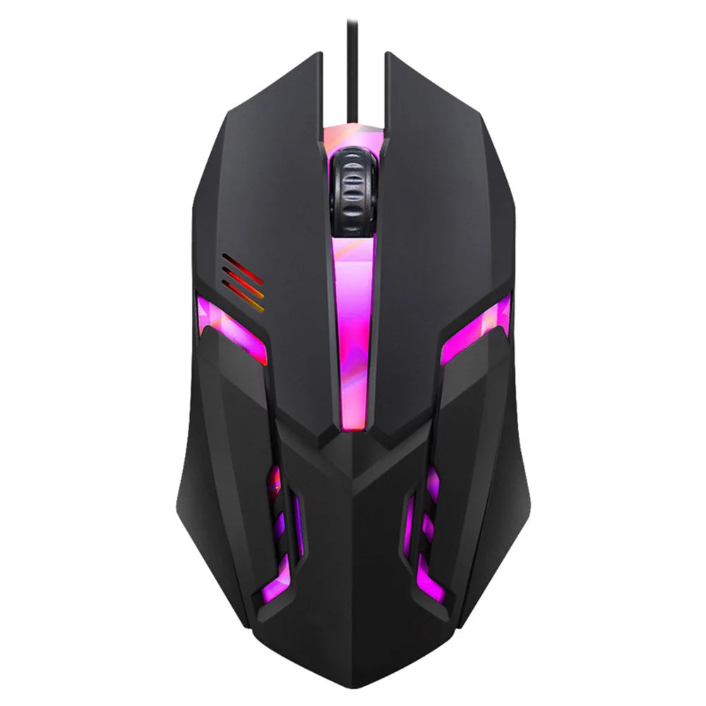 Wired Gaming Mouse – 5000 DPI with RGB Lighting