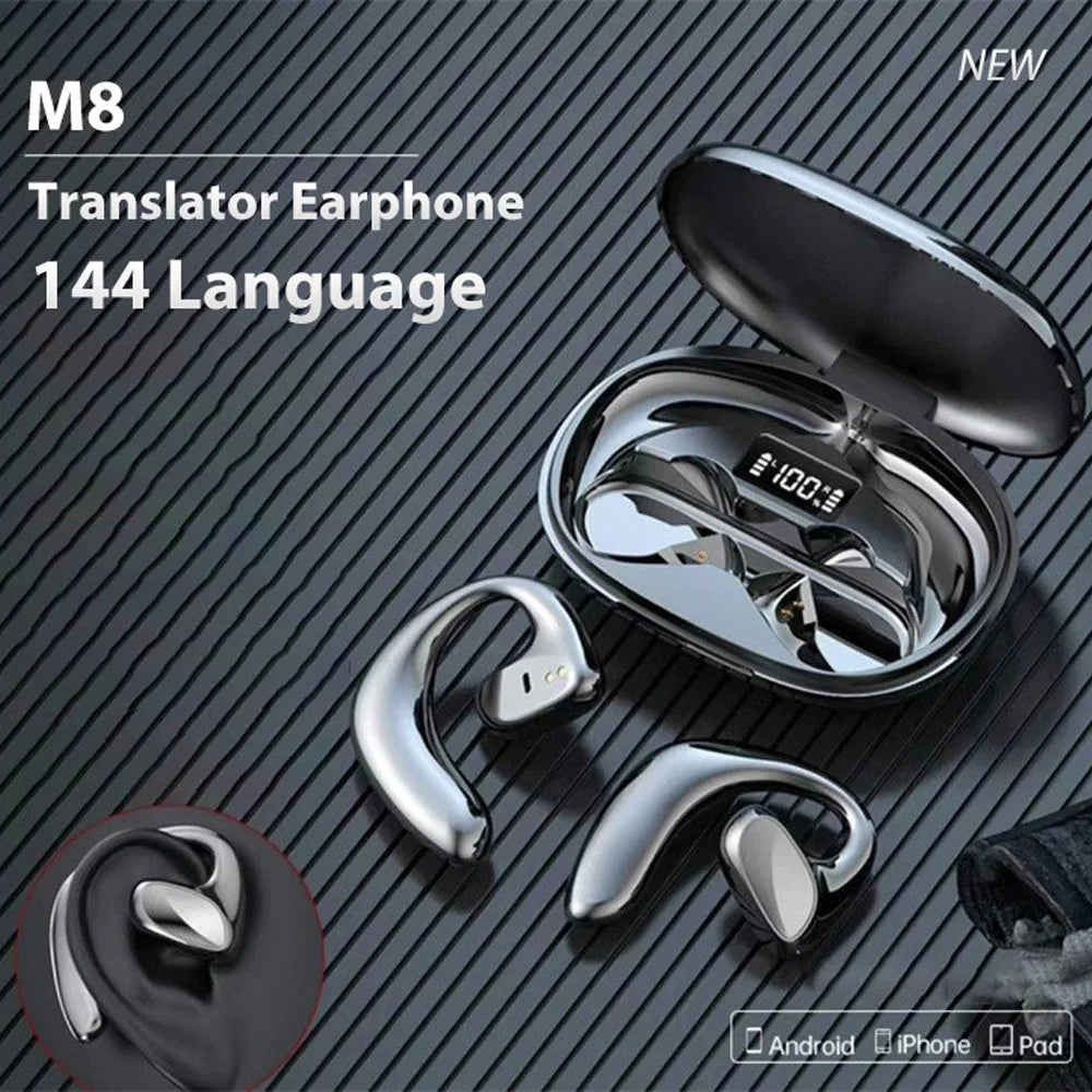 Translator Earbuds – Real-Time 2-Way Translation in 144 Languages