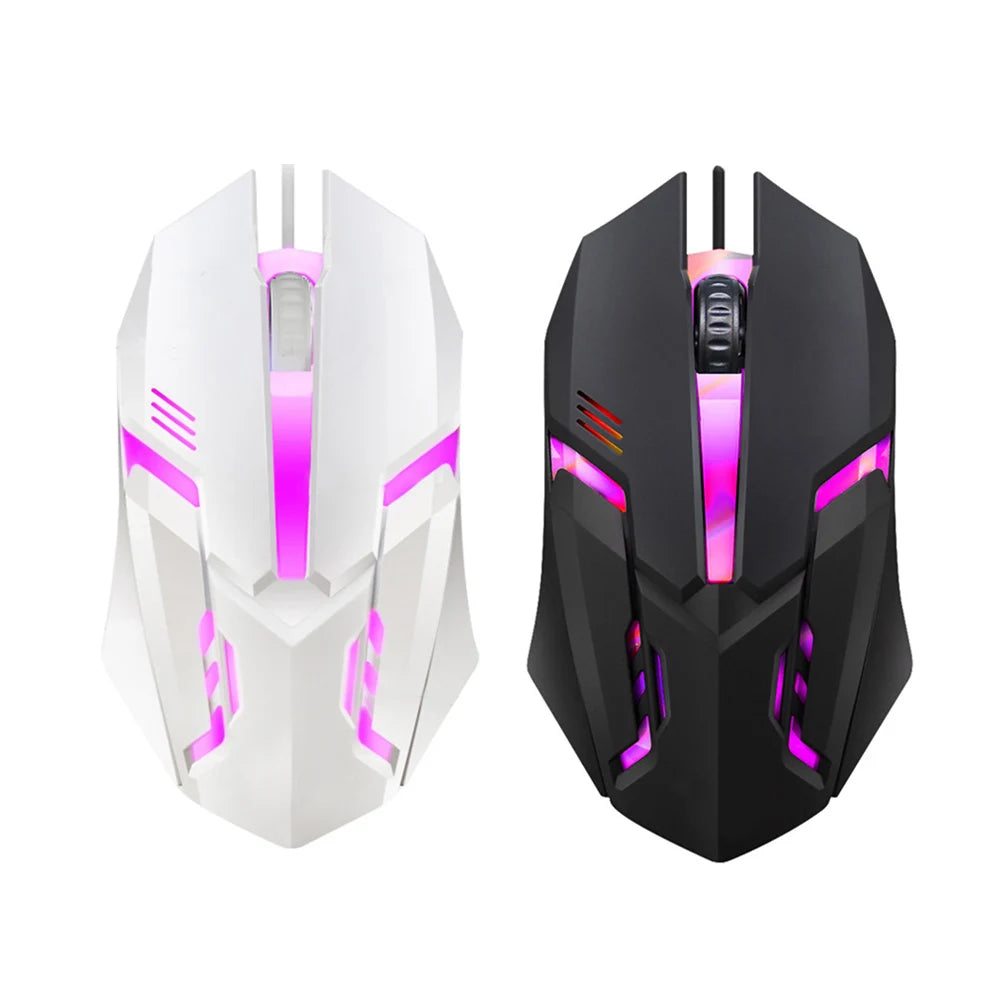 Wired Gaming Mouse – 5000 DPI with RGB Lighting