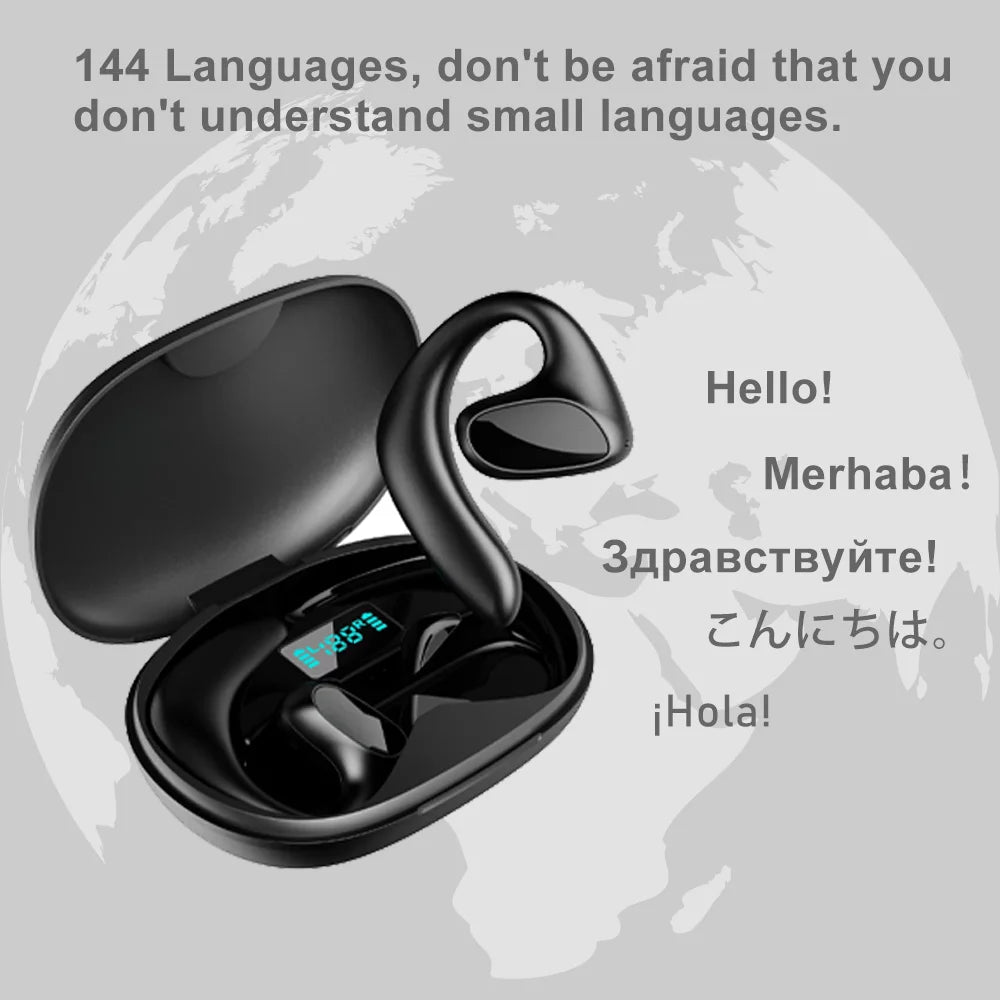 Translator Earbuds – Real-Time 2-Way Translation in 144 Languages