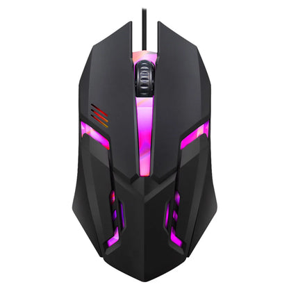 Wired Gaming Mouse – 5000 DPI with RGB Lighting