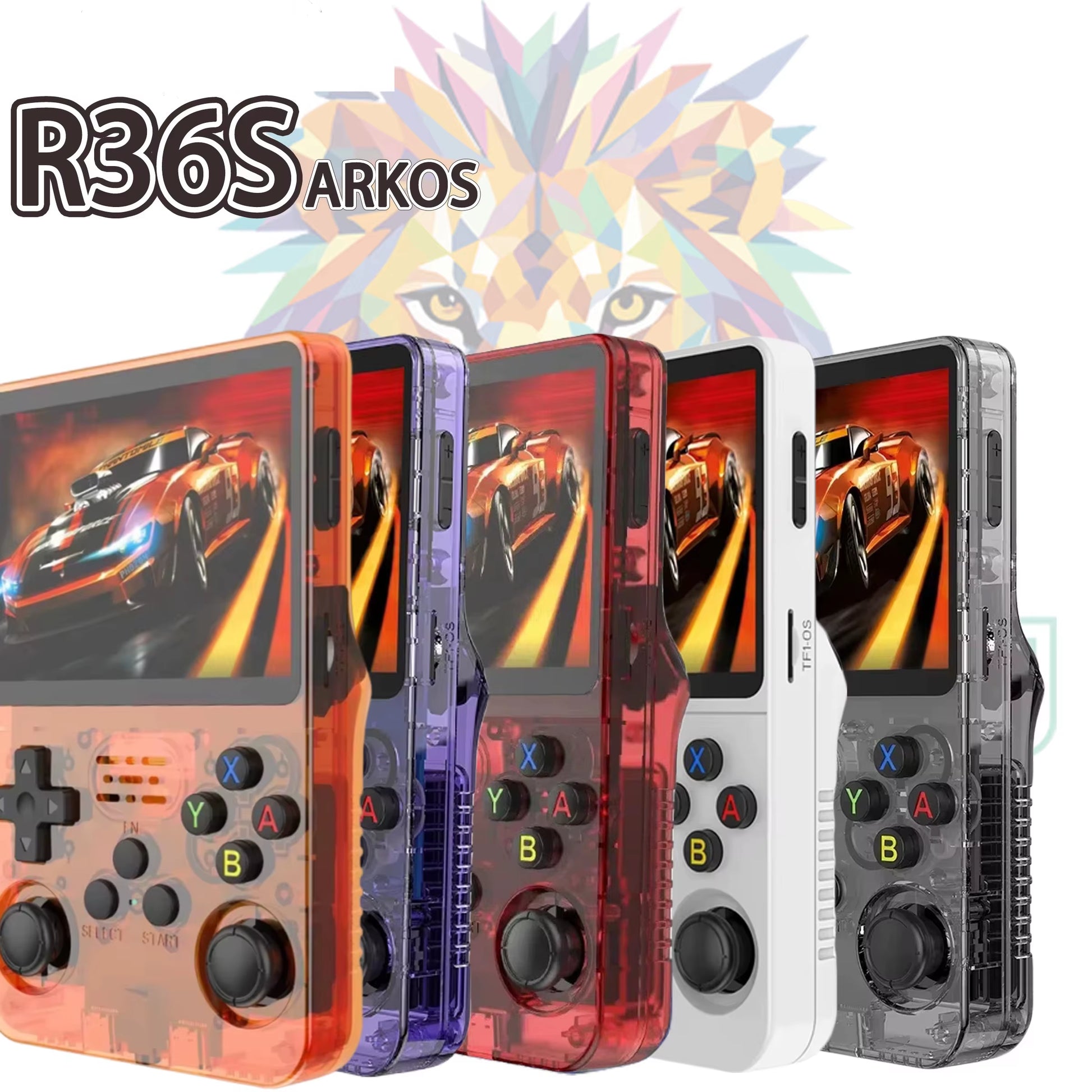 R36S Handheld Mini Game Console – 500+ Classic Games